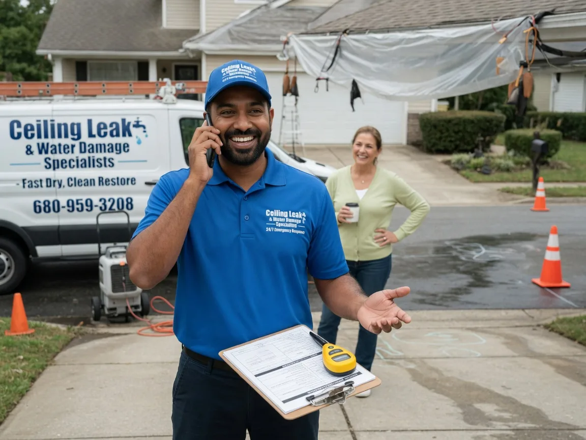 Ceiling Leak Cleanup Cambridge, KS FAQs